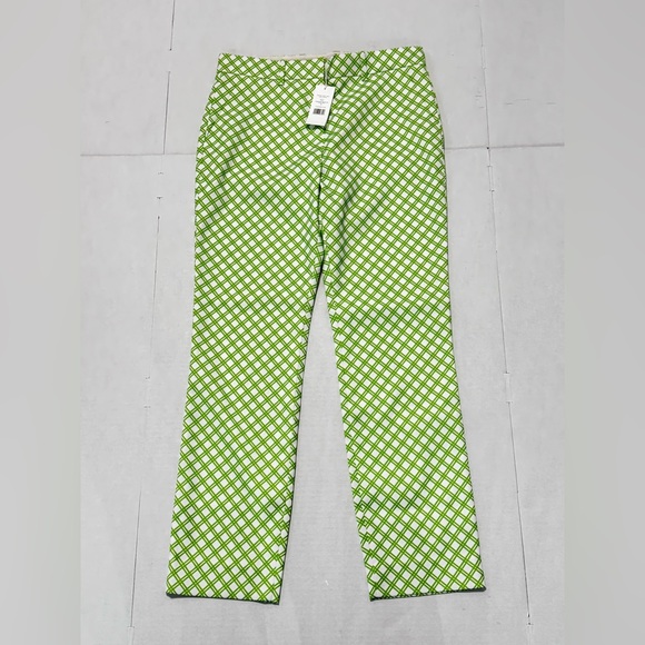 Tory Burch/Sport Tech Twill Golf Pants ⛳️ Green Womens Size 6 NWT!